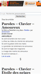 Mobile Screenshot of le-parolier.net